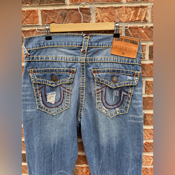 TRUE RELIGION: Men’s 34 Distressed jeans - Picture 3 of 13